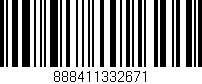 Código de barras (EAN, GTIN, SKU, ISBN): '888411332671'