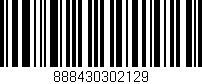 Código de barras (EAN, GTIN, SKU, ISBN): '888430302129'