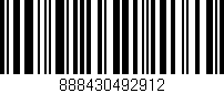 Código de barras (EAN, GTIN, SKU, ISBN): '888430492912'