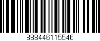 Código de barras (EAN, GTIN, SKU, ISBN): '888446115546'