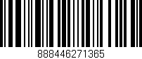 Código de barras (EAN, GTIN, SKU, ISBN): '888446271365'