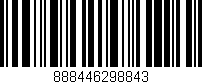 Código de barras (EAN, GTIN, SKU, ISBN): '888446298843'