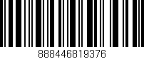 Código de barras (EAN, GTIN, SKU, ISBN): '888446819376'