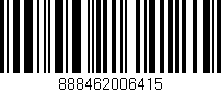 Código de barras (EAN, GTIN, SKU, ISBN): '888462006415'
