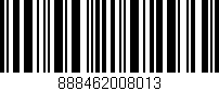 Código de barras (EAN, GTIN, SKU, ISBN): '888462008013'