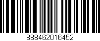 Código de barras (EAN, GTIN, SKU, ISBN): '888462016452'