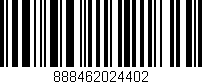 Código de barras (EAN, GTIN, SKU, ISBN): '888462024402'