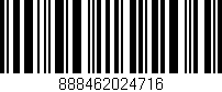 Código de barras (EAN, GTIN, SKU, ISBN): '888462024716'