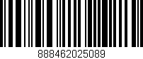 Código de barras (EAN, GTIN, SKU, ISBN): '888462025089'