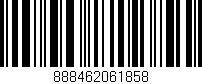 Código de barras (EAN, GTIN, SKU, ISBN): '888462061858'
