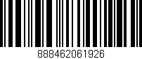 Código de barras (EAN, GTIN, SKU, ISBN): '888462061926'