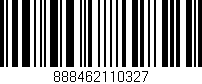 Código de barras (EAN, GTIN, SKU, ISBN): '888462110327'