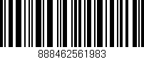 Código de barras (EAN, GTIN, SKU, ISBN): '888462561983'