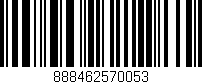 Código de barras (EAN, GTIN, SKU, ISBN): '888462570053'
