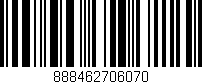 Código de barras (EAN, GTIN, SKU, ISBN): '888462706070'