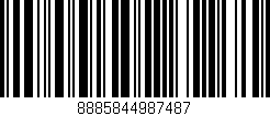 Código de barras (EAN, GTIN, SKU, ISBN): '8885844987487'