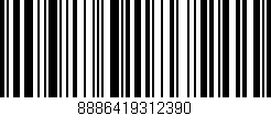 Código de barras (EAN, GTIN, SKU, ISBN): '8886419312390'