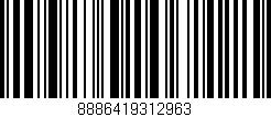 Código de barras (EAN, GTIN, SKU, ISBN): '8886419312963'