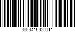 Código de barras (EAN, GTIN, SKU, ISBN): '8886419330011'
