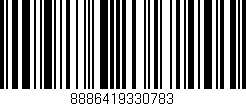 Código de barras (EAN, GTIN, SKU, ISBN): '8886419330783'
