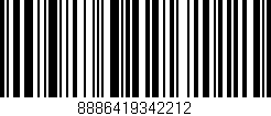 Código de barras (EAN, GTIN, SKU, ISBN): '8886419342212'