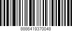 Código de barras (EAN, GTIN, SKU, ISBN): '8886419370048'