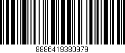 Código de barras (EAN, GTIN, SKU, ISBN): '8886419380979'