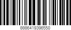 Código de barras (EAN, GTIN, SKU, ISBN): '8886419396550'