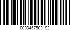 Código de barras (EAN, GTIN, SKU, ISBN): '8886467580192'