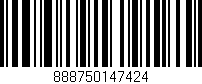 Código de barras (EAN, GTIN, SKU, ISBN): '888750147424'