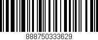 Código de barras (EAN, GTIN, SKU, ISBN): '888750333629'