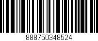 Código de barras (EAN, GTIN, SKU, ISBN): '888750348524'