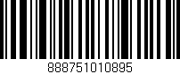 Código de barras (EAN, GTIN, SKU, ISBN): '888751010895'