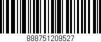 Código de barras (EAN, GTIN, SKU, ISBN): '888751209527'