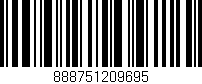 Código de barras (EAN, GTIN, SKU, ISBN): '888751209695'