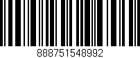 Código de barras (EAN, GTIN, SKU, ISBN): '888751548992'