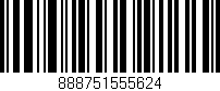 Código de barras (EAN, GTIN, SKU, ISBN): '888751555624'