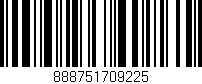 Código de barras (EAN, GTIN, SKU, ISBN): '888751709225'