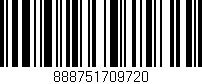 Código de barras (EAN, GTIN, SKU, ISBN): '888751709720'