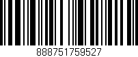 Código de barras (EAN, GTIN, SKU, ISBN): '888751759527'