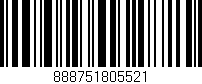 Código de barras (EAN, GTIN, SKU, ISBN): '888751805521'