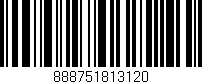 Código de barras (EAN, GTIN, SKU, ISBN): '888751813120'