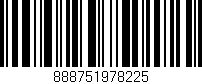 Código de barras (EAN, GTIN, SKU, ISBN): '888751978225'