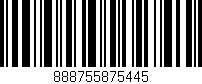 Código de barras (EAN, GTIN, SKU, ISBN): '888755875445'