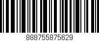 Código de barras (EAN, GTIN, SKU, ISBN): '888755875629'