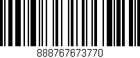 Código de barras (EAN, GTIN, SKU, ISBN): '888767673770'