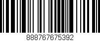 Código de barras (EAN, GTIN, SKU, ISBN): '888767675392'