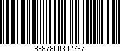 Código de barras (EAN, GTIN, SKU, ISBN): '8887860302787'
