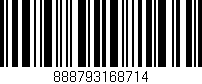 Código de barras (EAN, GTIN, SKU, ISBN): '888793168714'