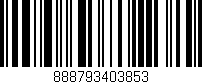 Código de barras (EAN, GTIN, SKU, ISBN): '888793403853'